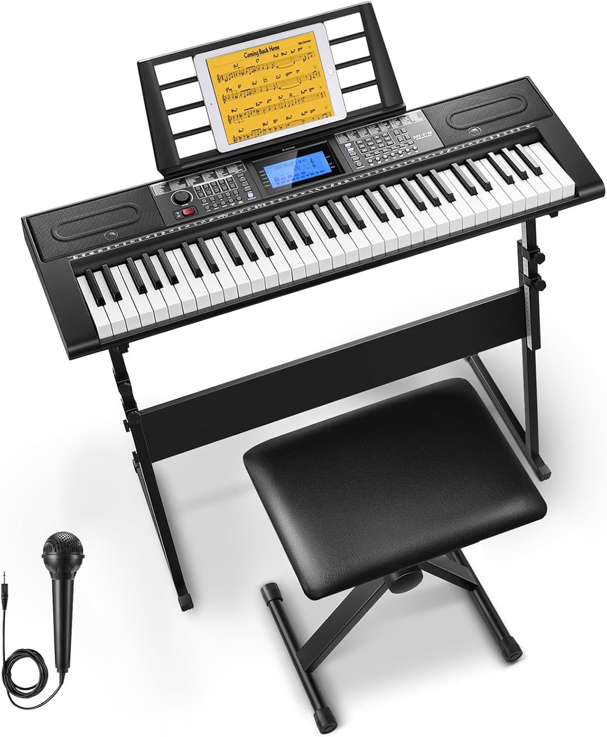 Keyboard Piano 61 Key - 61-Key Electric Piano Keyboard Kit with