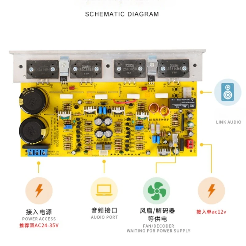 Audio Music Enhancer - SOTAMIA 2.0 Home Amplifiers Audio SanKen1494/3858