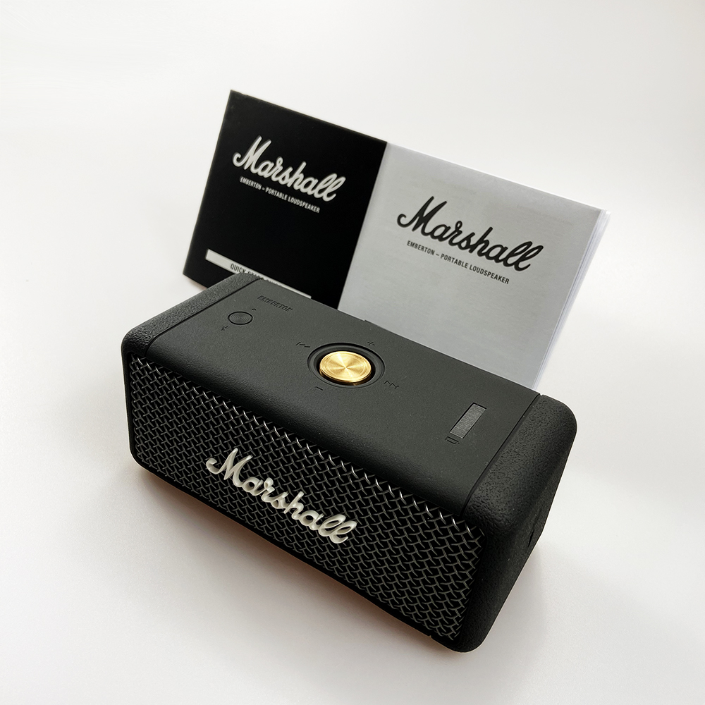 Audio Music Visualizer Free - Marshall Emberton Portable Bluetooth Speaker Design