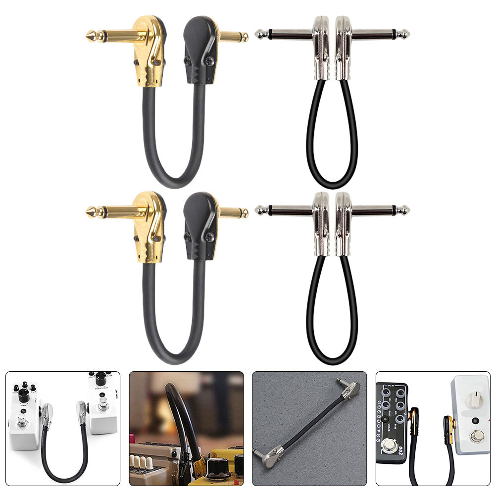 Audio Music Effect - 4Pcs Premium Guitar Effector Cable Set