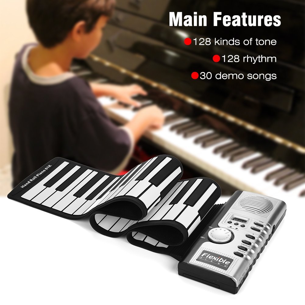 Portable ABS Plastic 61 Keys F - Keyboard Piano 61 Key avaliação e preço