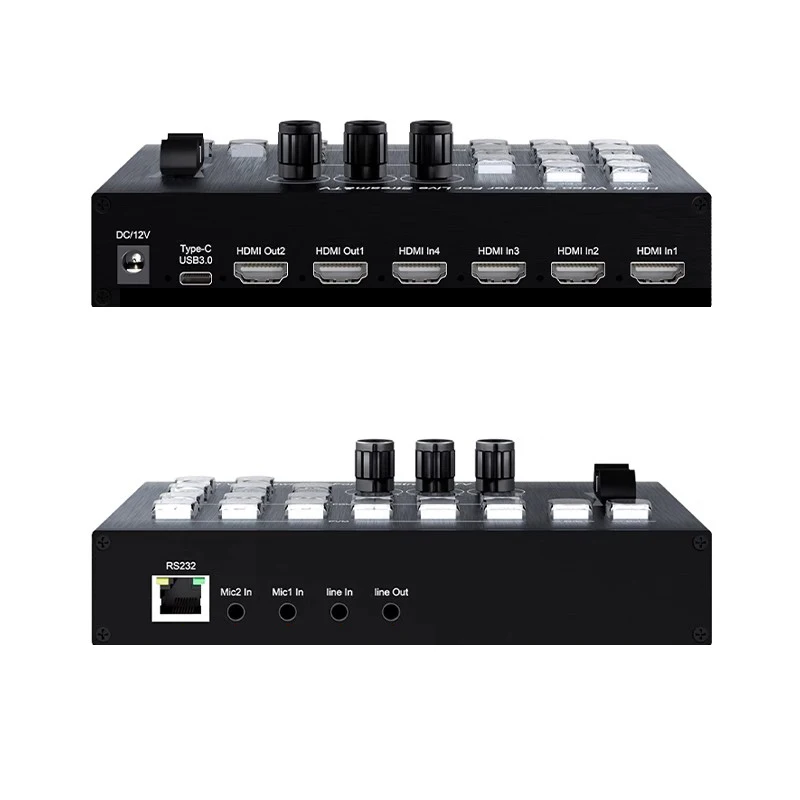 1080p 4 Channel HDMI Video Mix - Audio Mixer 4 Channel avaliação e preço