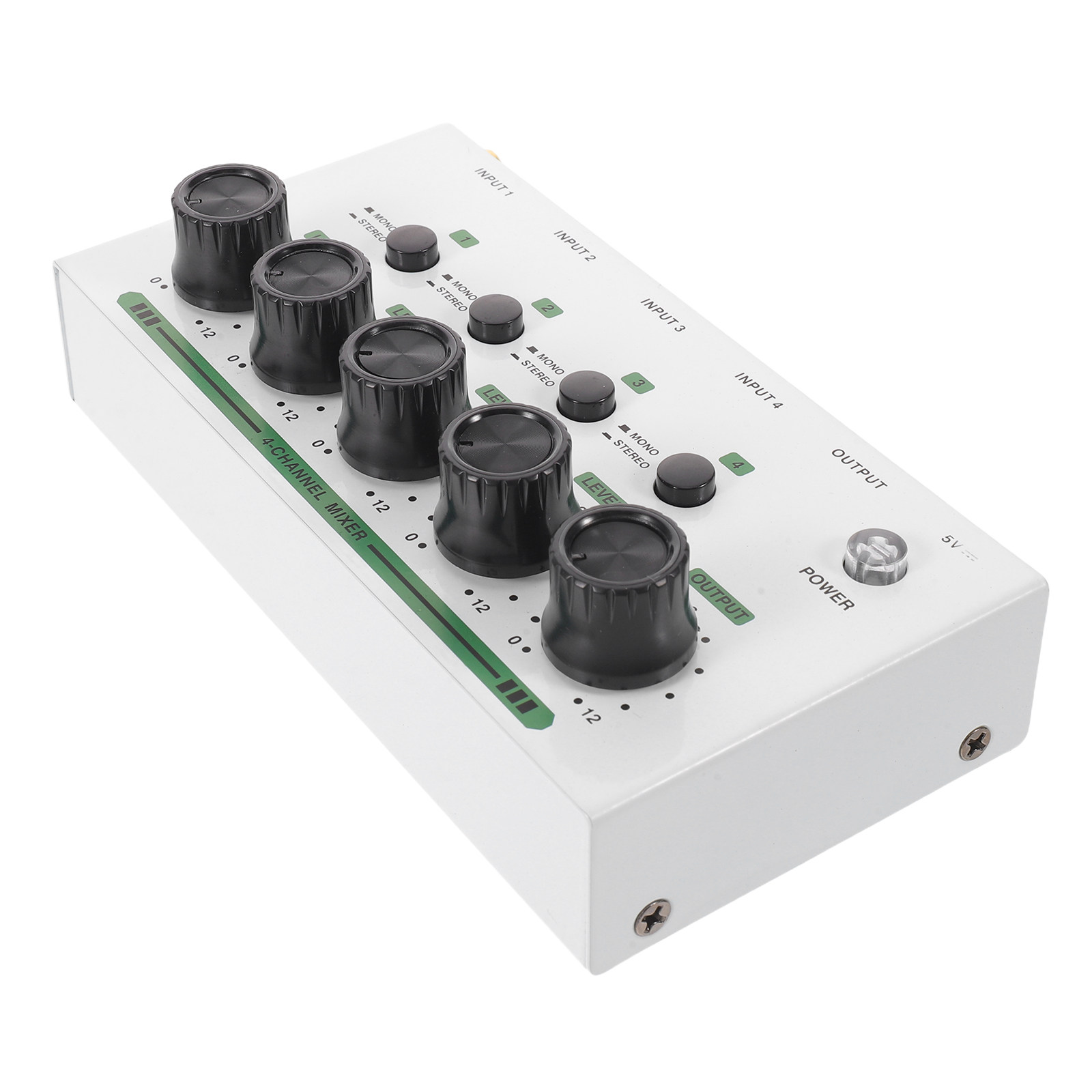 4-Channel Compact Audio Mixer  - Audio Mixer 4 Channel avaliação e preço