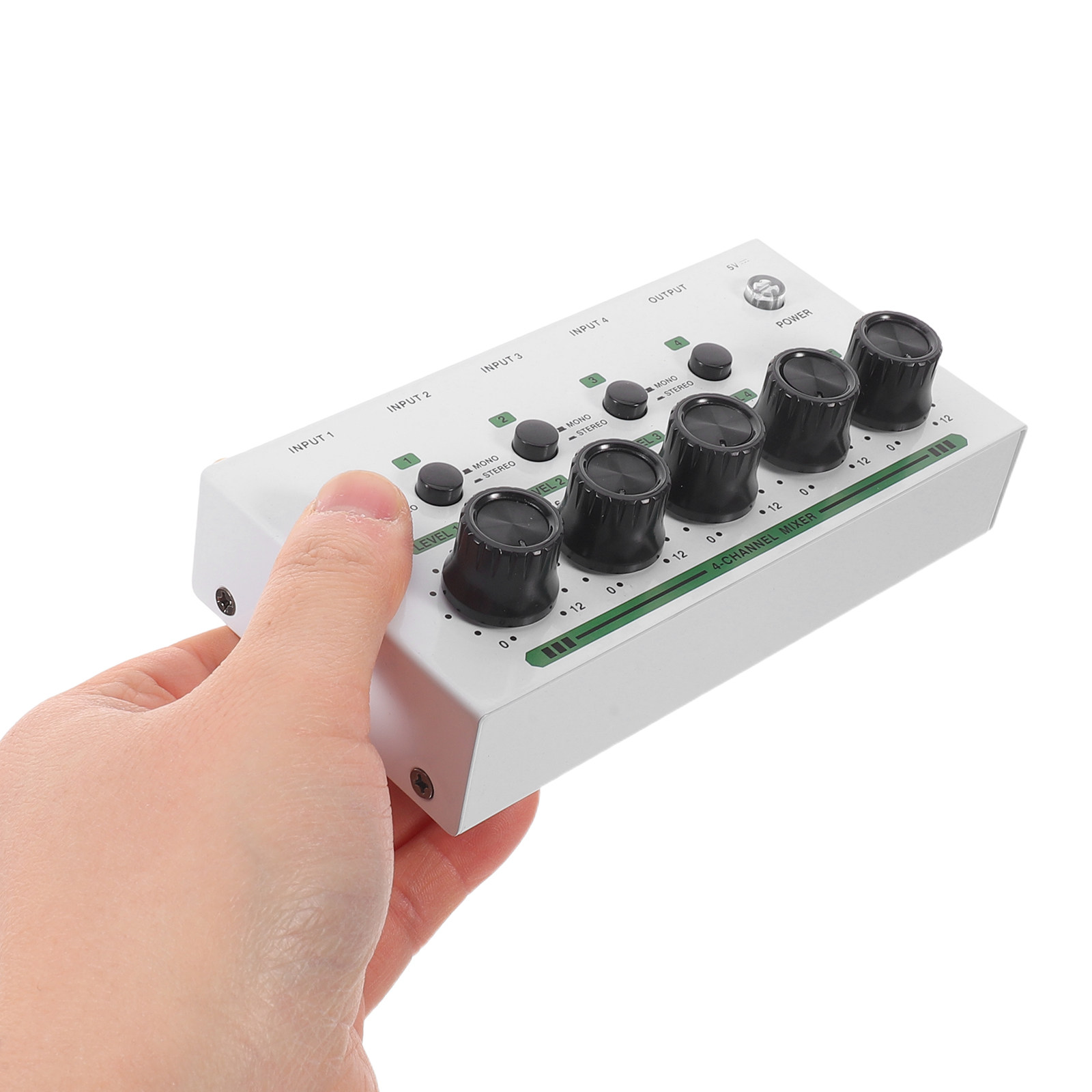4-Channel Compact Audio Mixer  - Audio Mixer 4 Channel avaliação e preço