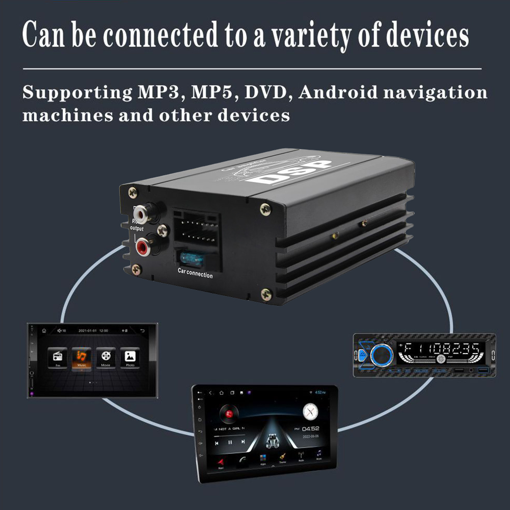 Car DSP Digital Audio Processo - Audio Music Enhancer avaliação e preço
