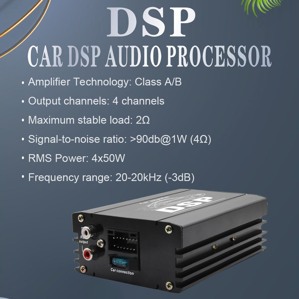 Car DSP Digital Audio Processo - Audio Music Enhancer avaliação e preço