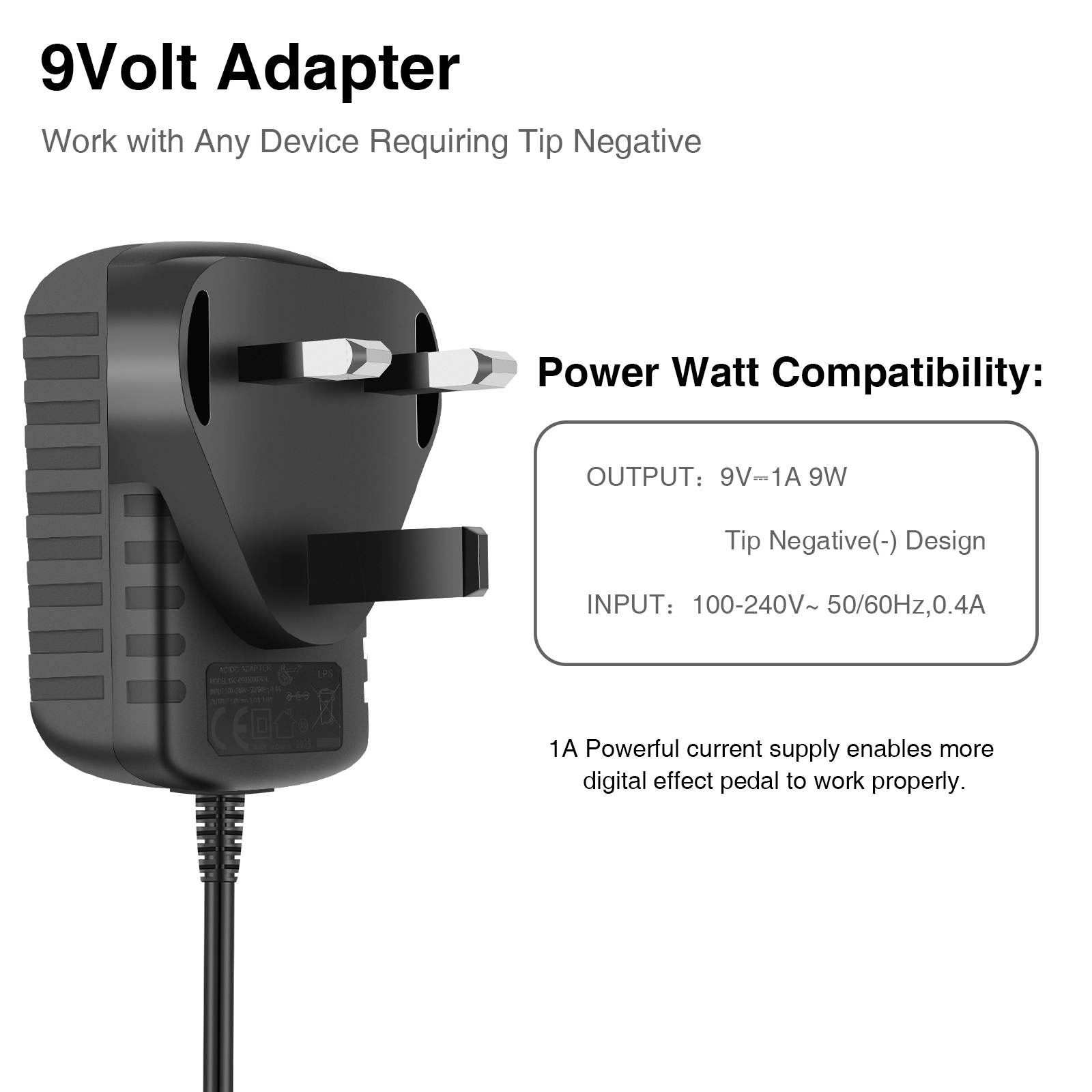 Lekato Power Adapter 6 Ways Mu - Audio Music Effect avaliação e preço