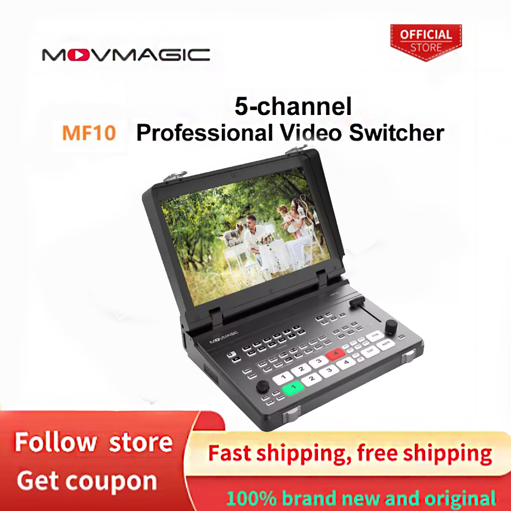 MOVMAGIC MF10 10.1 Inch Screen - Audio Mixer 4 Channel avaliação e preço