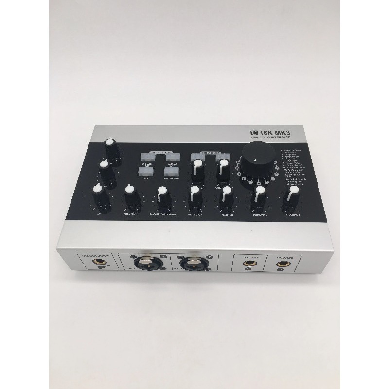 U16K MK3 USB Audio Interface E - Audio Music Listen Online avaliação e preço