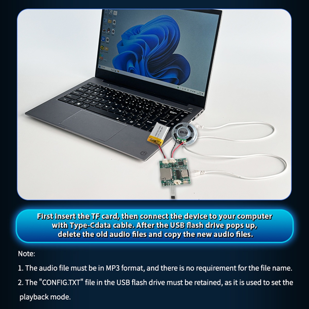 Programmable Sound Recorder Mo - Audio Music Mp3 Download Free avaliação e preço