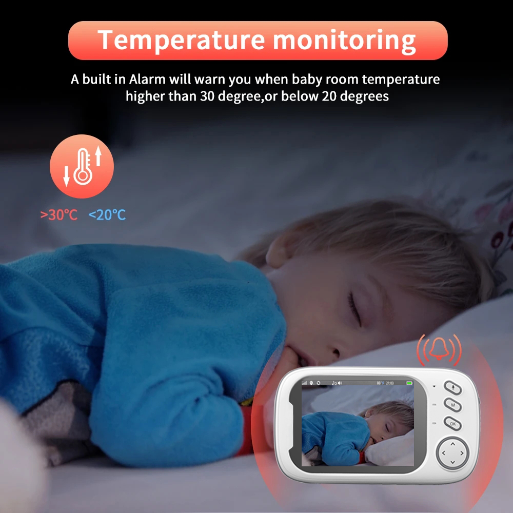 Cdycam Wireless Video Baby Mon - Audio Music Effect avaliação e preço