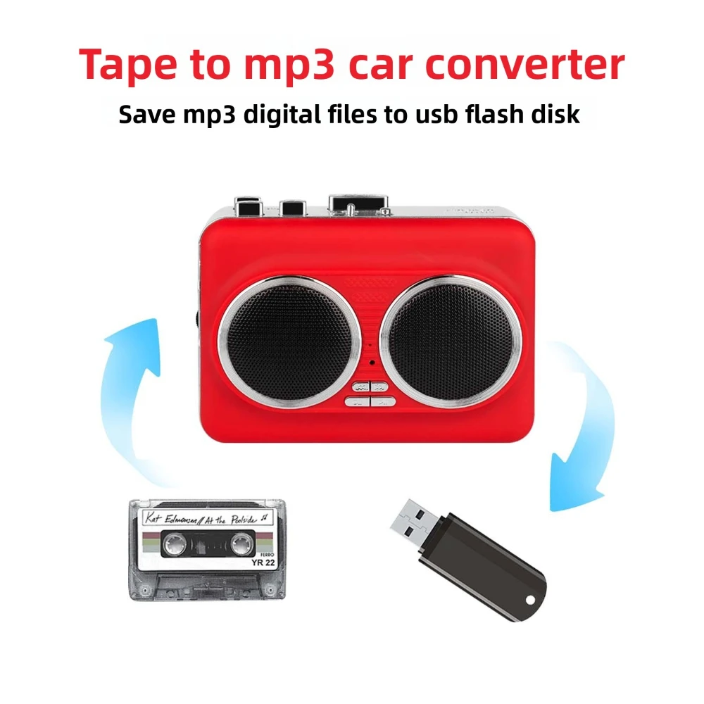 USB Cassette Player Music Audi - Audio Music Free Mp3 avaliação e preço