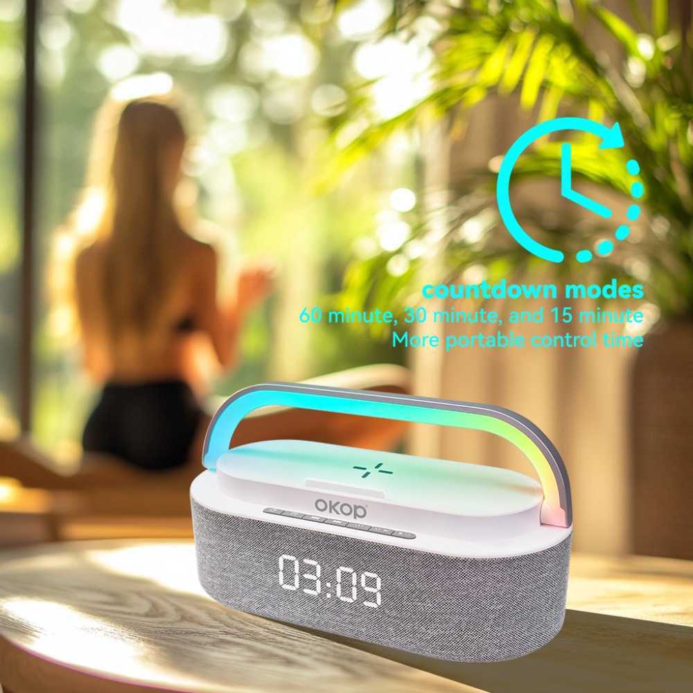 OKOP Bluetooth Speakers,6 in 1 - Audio Music Visualizer Free avaliação e preço