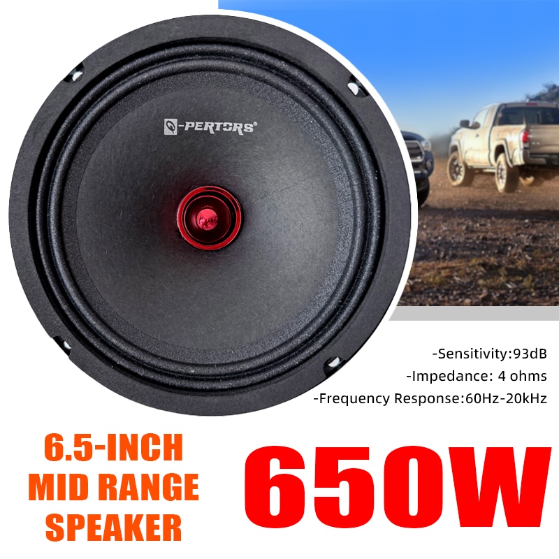 6.5Inch Universal Car Speaker  - Audio Music Enhancer avaliação e preço