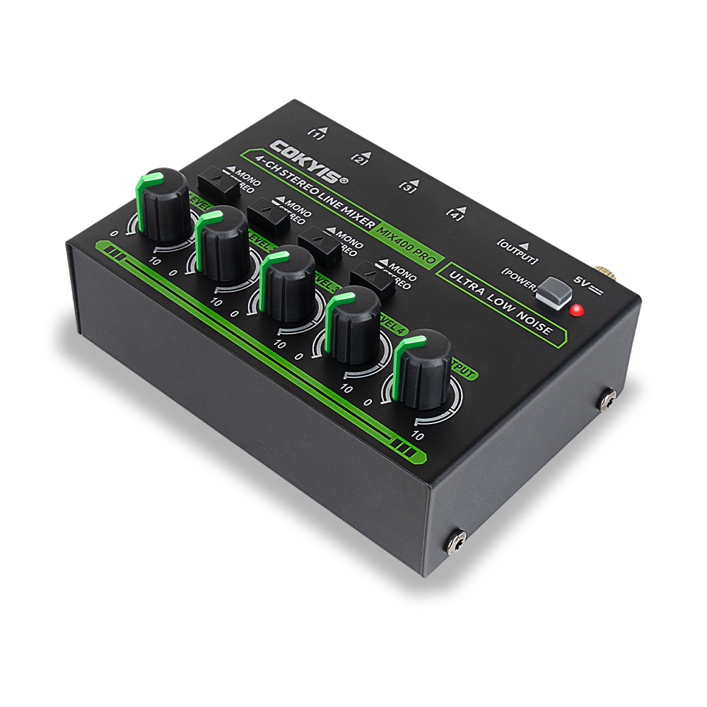 Mix400 Pro 4 Channel Professio - Audio Mixer 4 Channel avaliação e preço