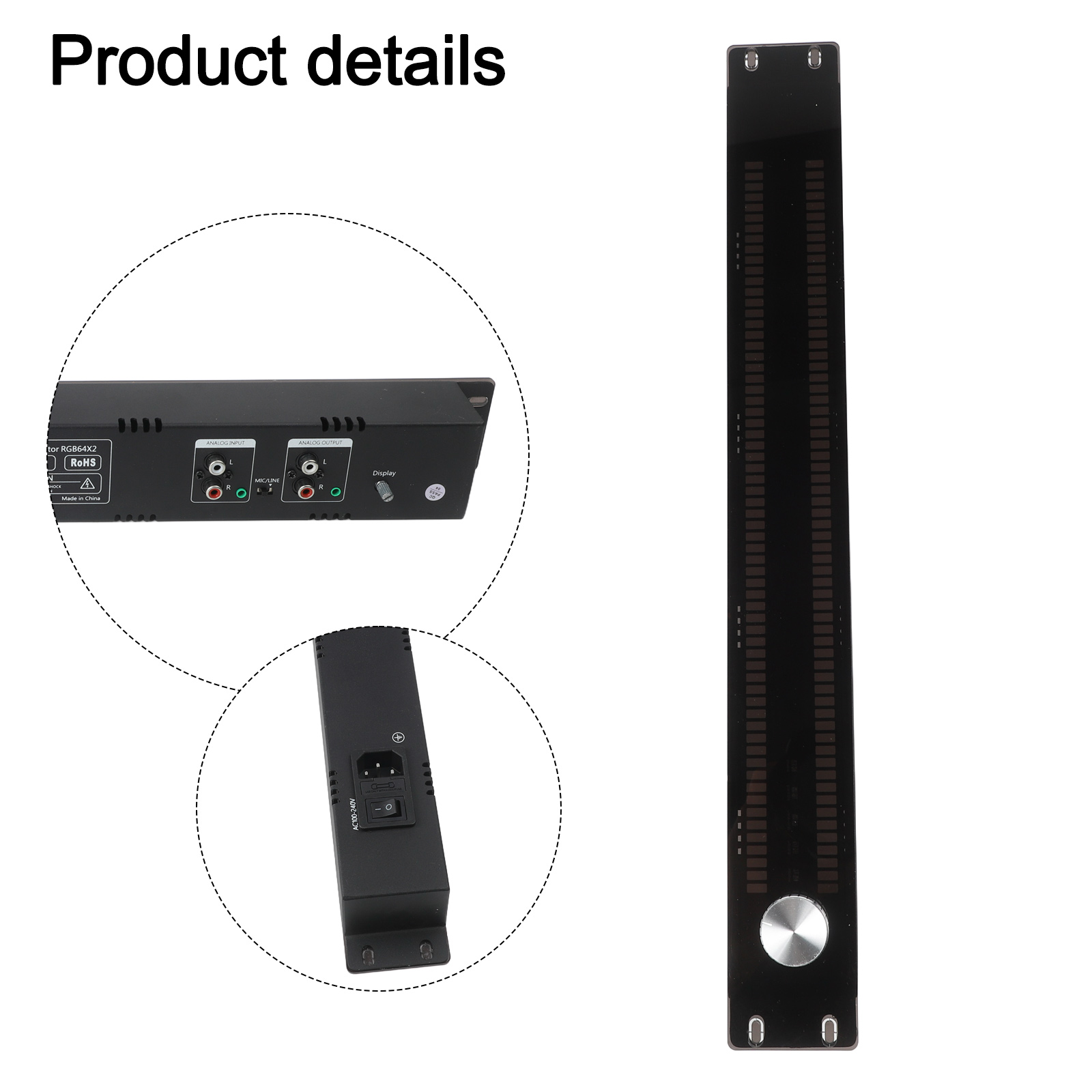 LED Music Level Indicator with - Audio Music Visualizer Free avaliação e preço