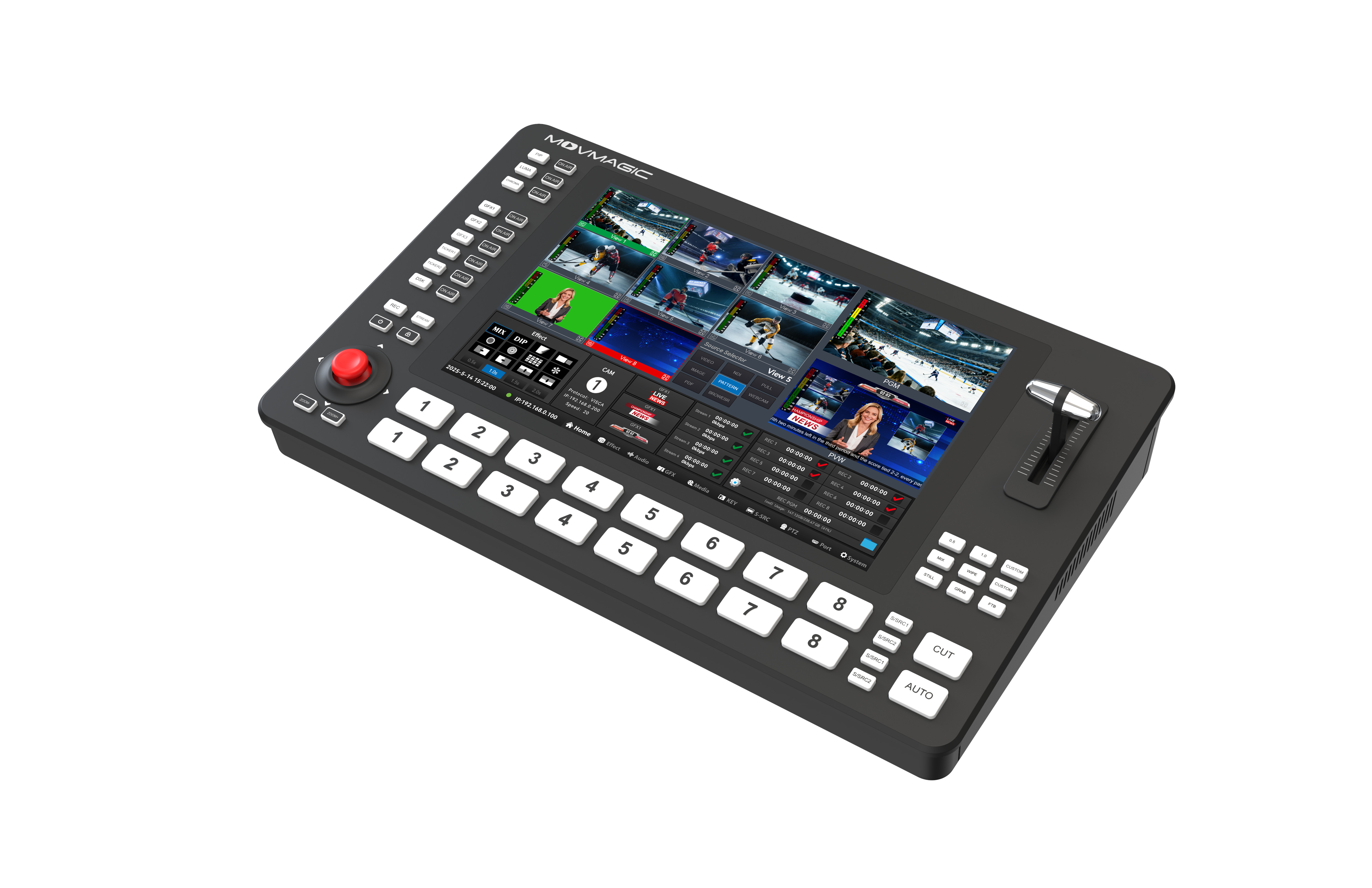 MOVMAGIC M8 4K  Professional 8 - Audio Mixer 4 Channel avaliação e preço
