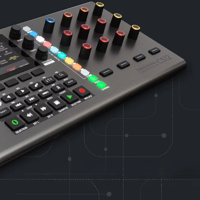 CS12 midi keyboard audio-visua - Audio Music Visualizer Free avaliação e preço