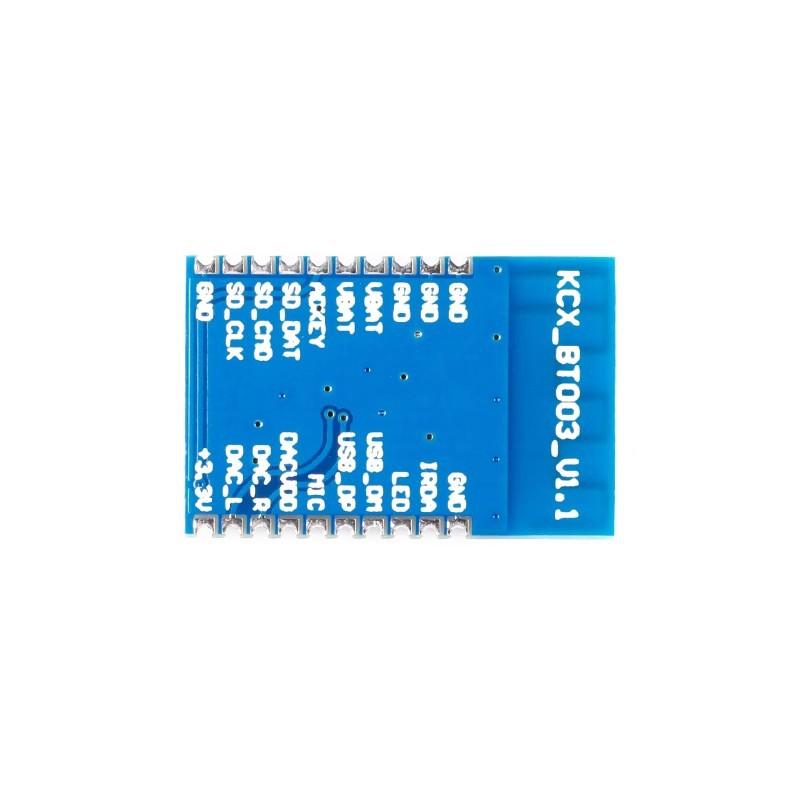 【C】KCX_BT003 BLE 5.0 Stereo Au - Audio Music Free Mp3 avaliação e preço