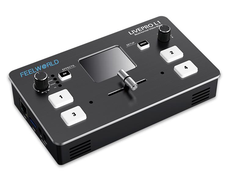 FEELWORLD LIVEPRO L1  4xHDMI I - Audio Mixer 4 Channel avaliação e preço