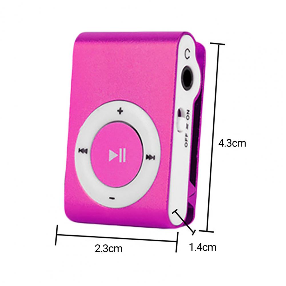 MP3 Media Gift Mini MP3 Metal  - Audio Music Free Mp3 avaliação e preço
