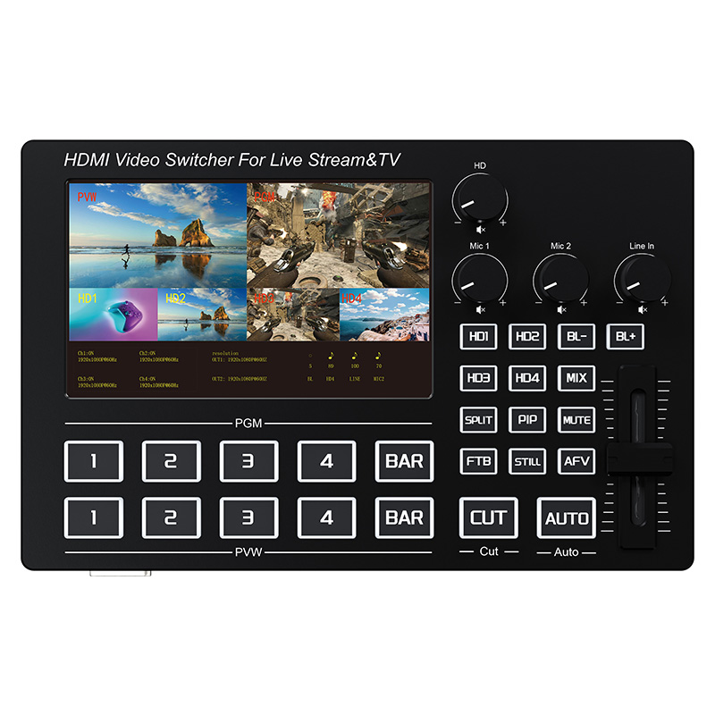 1080P 4 Channel HDMI Live Stre - Audio Mixer 4 Channel avaliação e preço