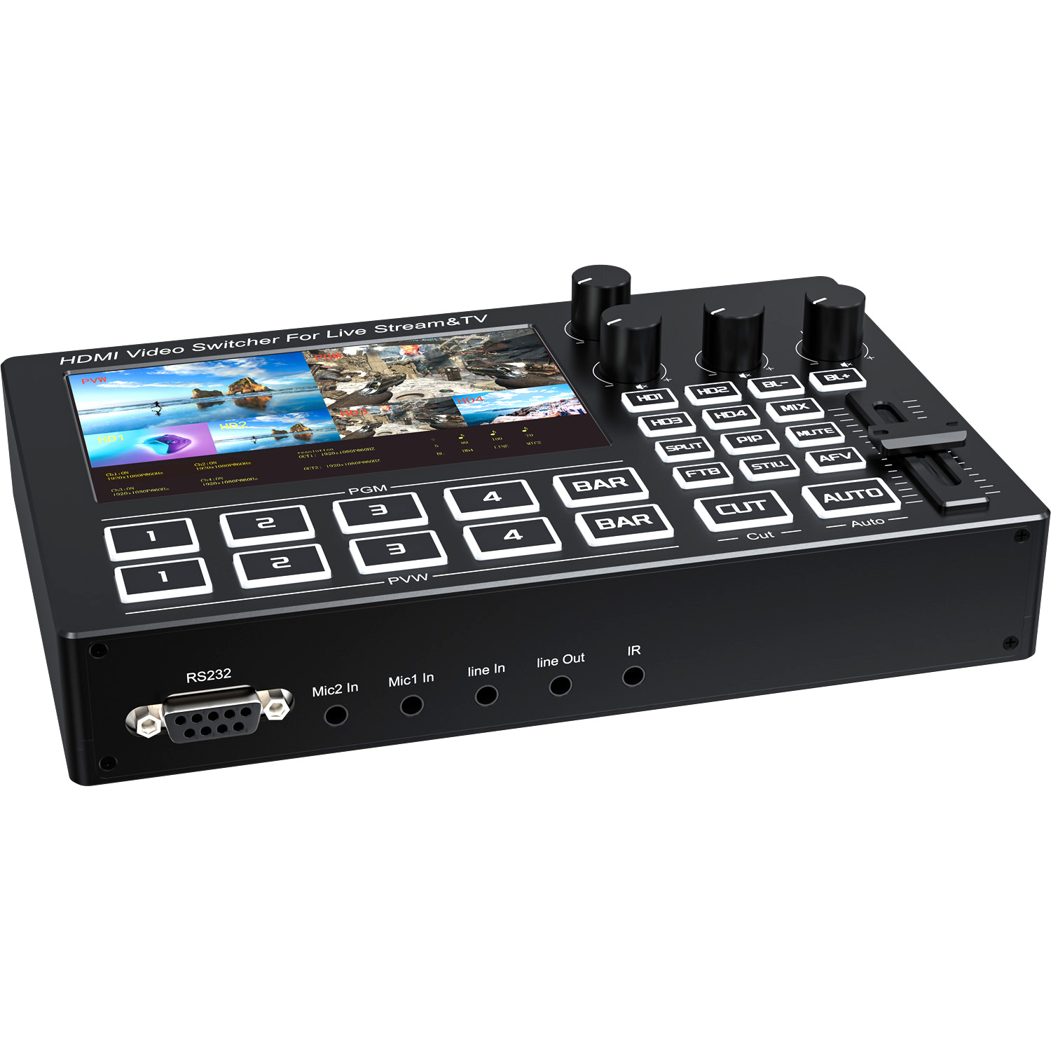 1080P 4 Channel HDMI Live Stre - Audio Mixer 4 Channel avaliação e preço