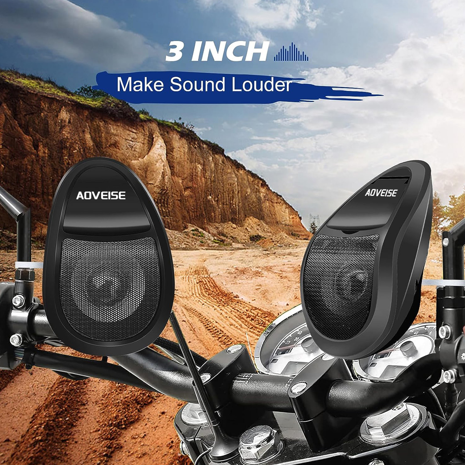Waterproof Moto Bluetooth comp - Audio Music Free Mp3 avaliação e preço