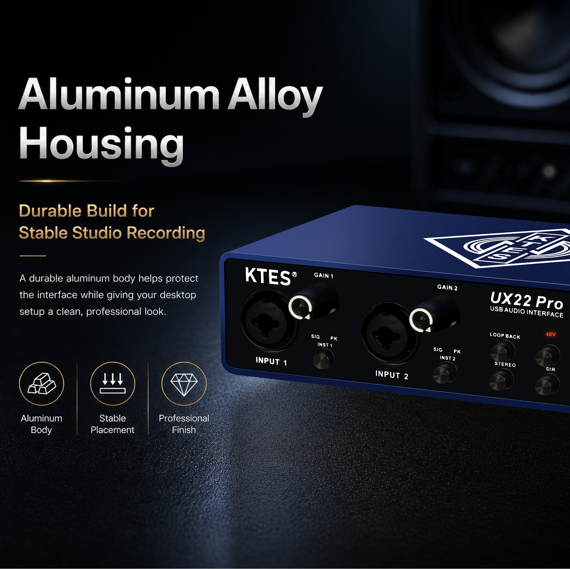 UX22 Pro Audio Interface 192kH - Music Audio Facebook avaliação e preço