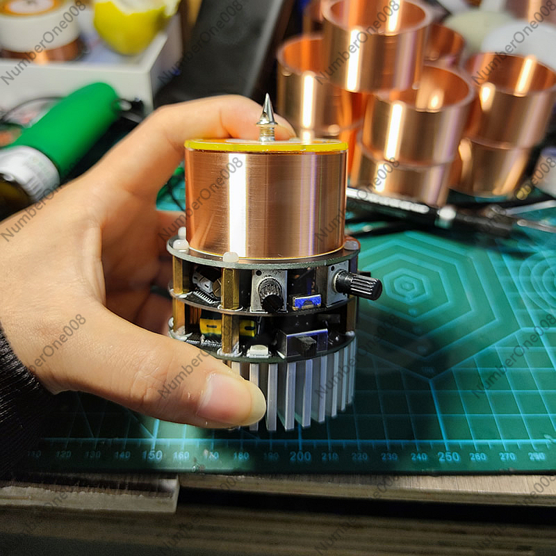DRSSTC Mini Tesla Coil Touchab - Audio Music Visualizer Free avaliação e preço