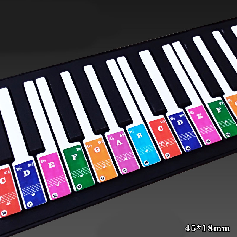 37/49/61/88 Keys New Colorful  - Keyboard Piano 61 Key avaliação e preço