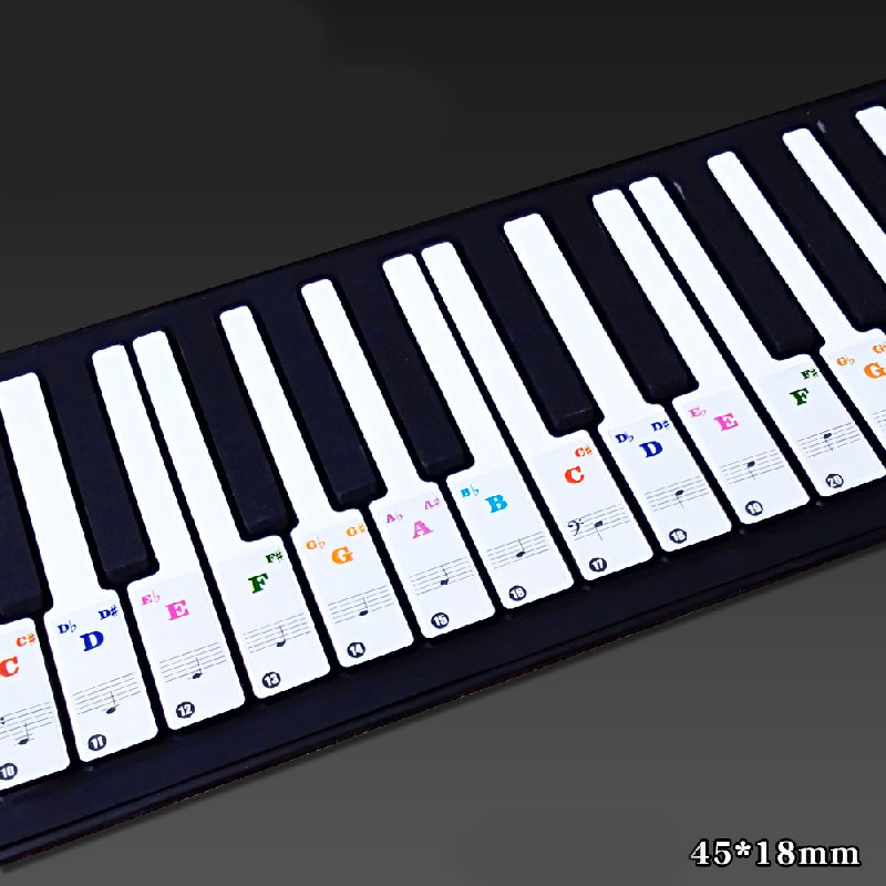 37/49/61/88 Keys New Colorful  - Keyboard Piano 61 Key avaliação e preço
