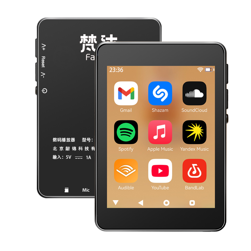 WiFi MP3 Player Andriod 10 Spo - Audio Music Mp3 Download Free avaliação e preço
